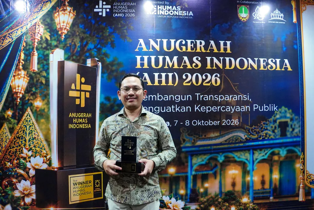 Anugerah HUMAS INDONESIA (AHI) 2026 di Surakarta.